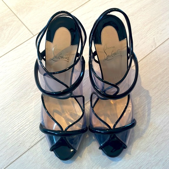 Christian Louboutin Aqua Ronda 120 size 39.5 - Picture 2 of 6